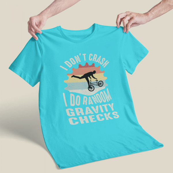 Tricou "I don't crash"