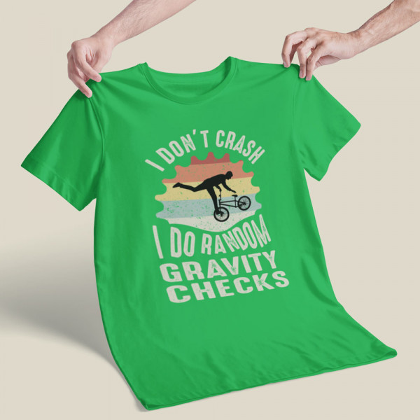 Tricou "I don't crash"