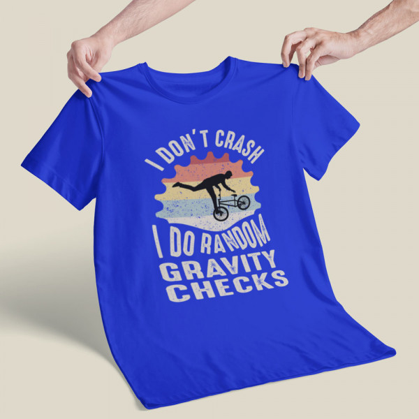 Tricou "I don't crash"