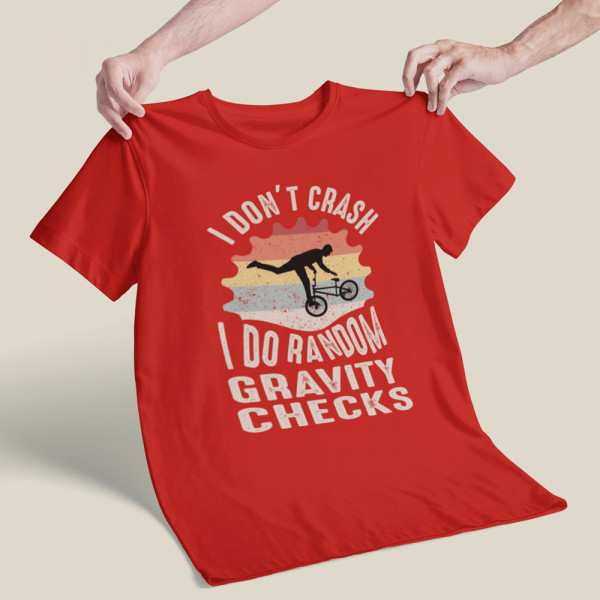 Tricou "I don't crash"