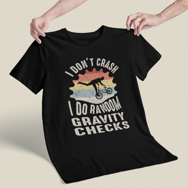 Tricou "I don't crash"