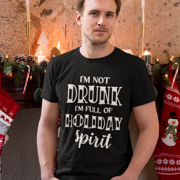 Tricou „I'm not drunk“
