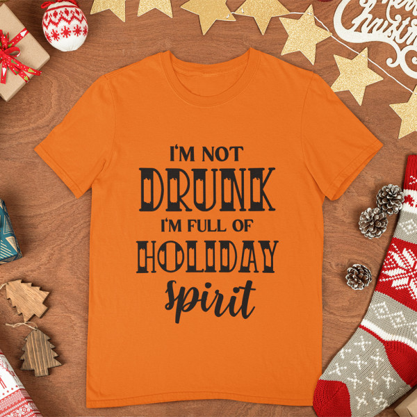 Tricou „I'm not drunk“