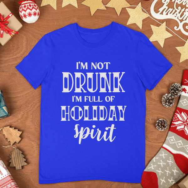 Tricou „I'm not drunk“