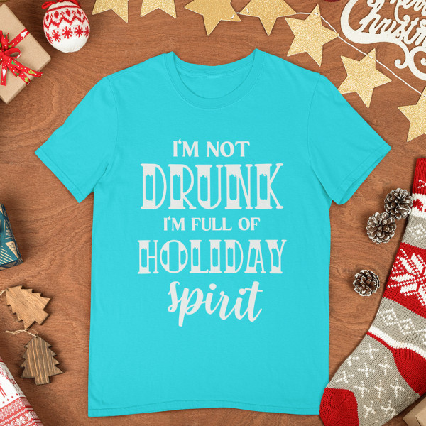 Tricou „I'm not drunk“