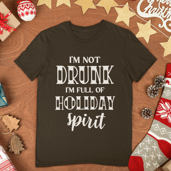 Tricou „I'm not drunk“