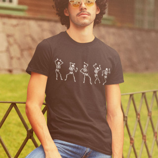 Tricou "Schelet dansator"