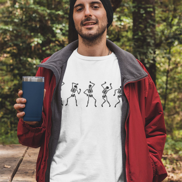 Tricou "Schelet dansator"