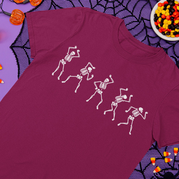 Tricou "Schelet dansator"