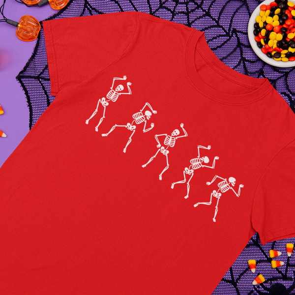 Tricou "Schelet dansator"
