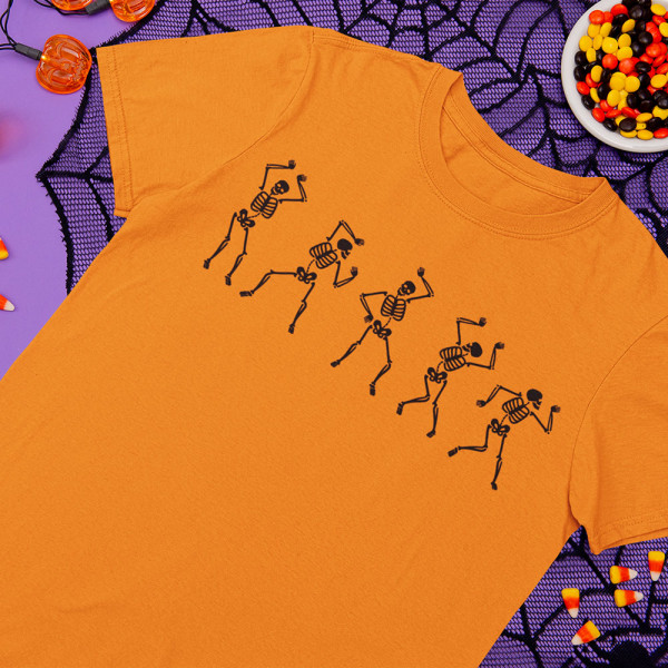 Tricou "Schelet dansator"