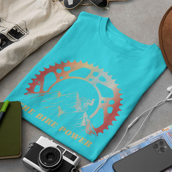 Tricou "The bike power"