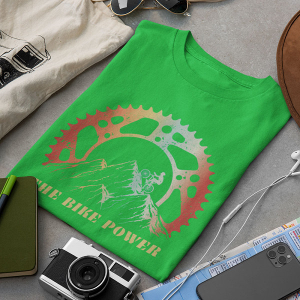 Tricou "The bike power"