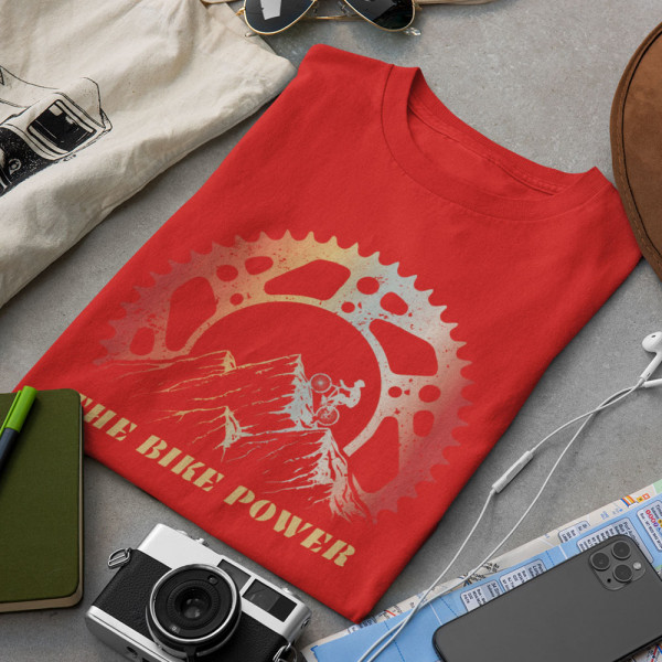 Tricou "The bike power"