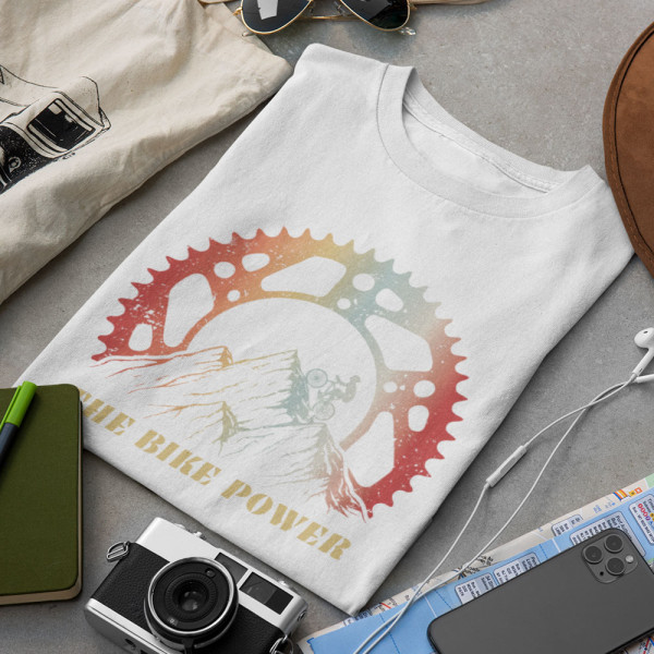 Tricou "The bike power"