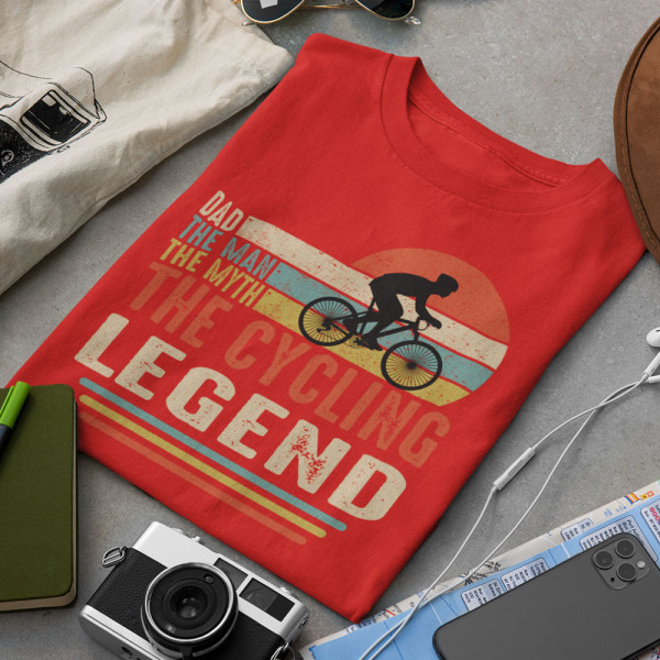 Tricou "The cycling legend"