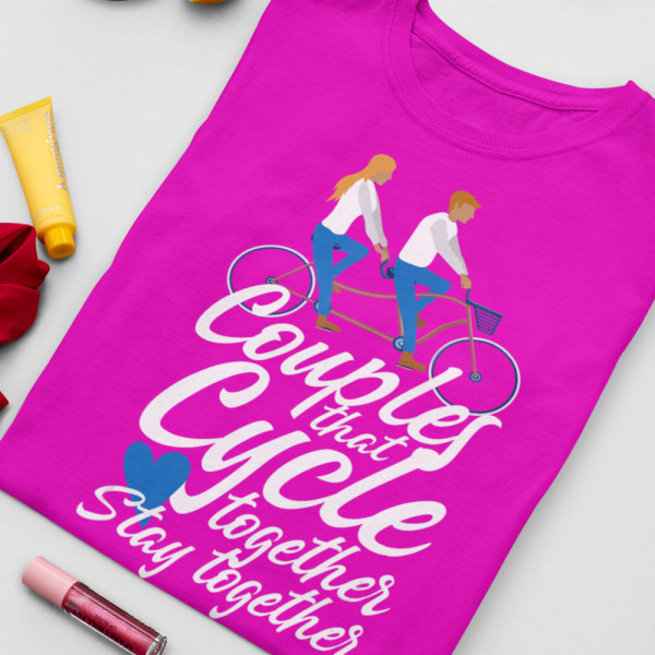 Set de tricouri "Cycle and stay together"