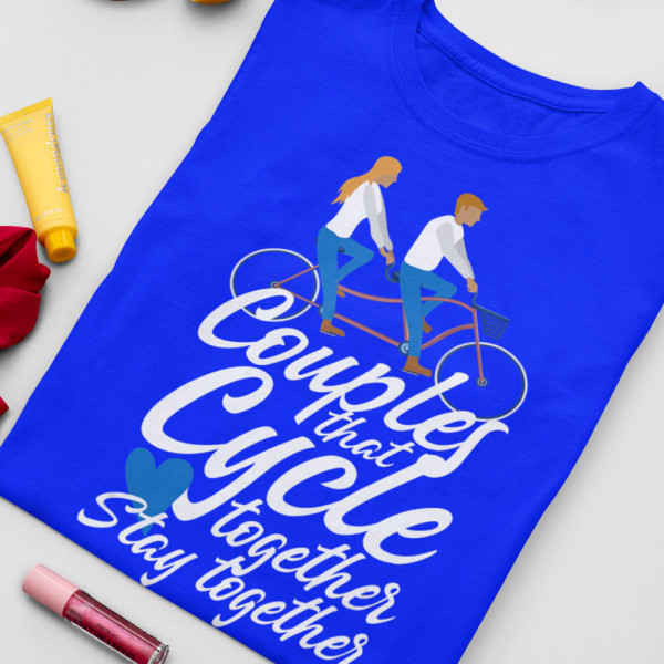 Set de tricouri "Cycle and stay together"