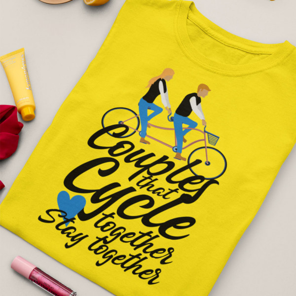 Set de tricouri "Cycle and stay together"
