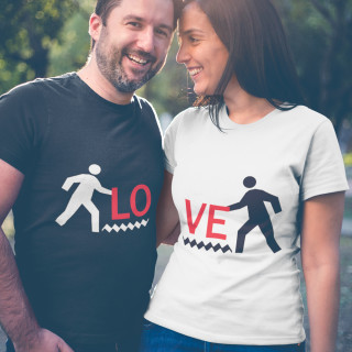 Set de tricouri "They are in love"