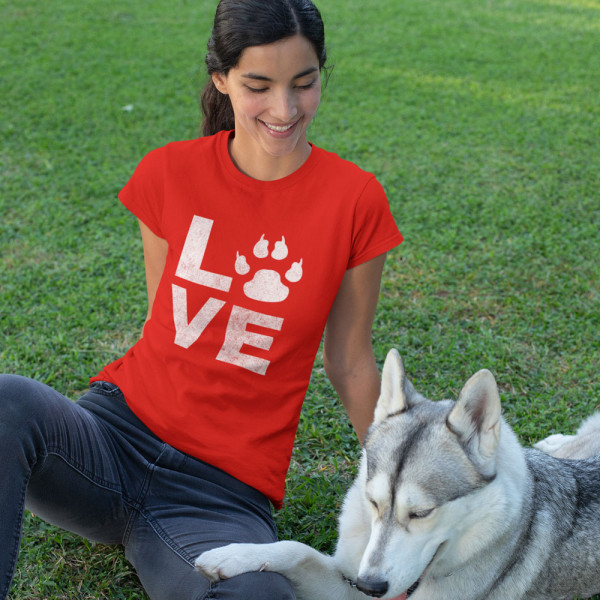 Tricou pentru femei "Animal love"