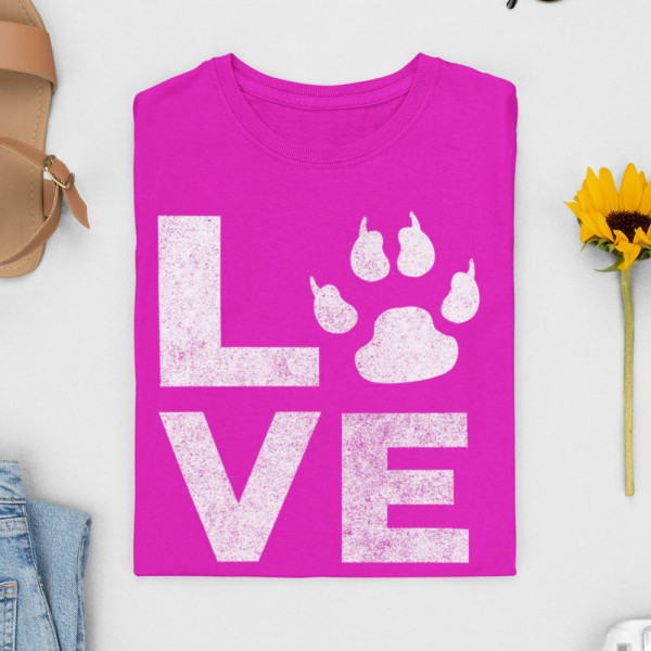 Tricou pentru femei "Animal love"