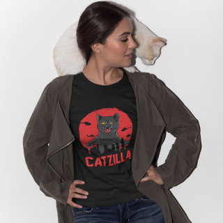 Tricou pentru femei "Catzilla"