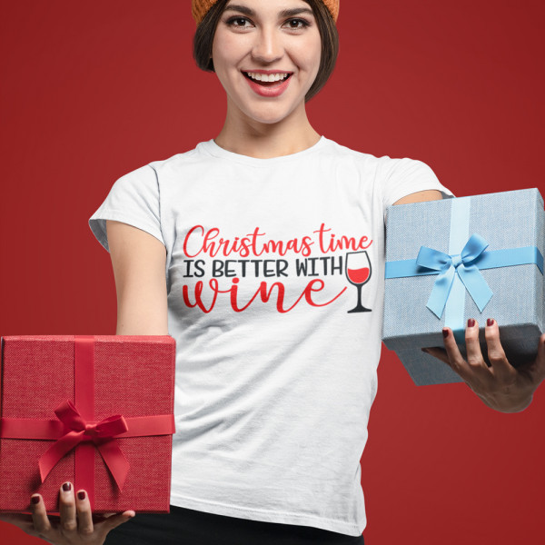Tricou pentru femei "Christmas time"