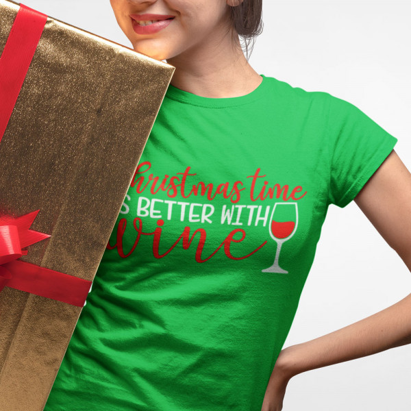 Tricou pentru femei "Christmas time"