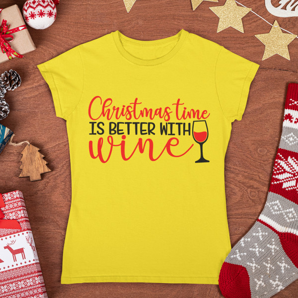 Tricou pentru femei "Christmas time"