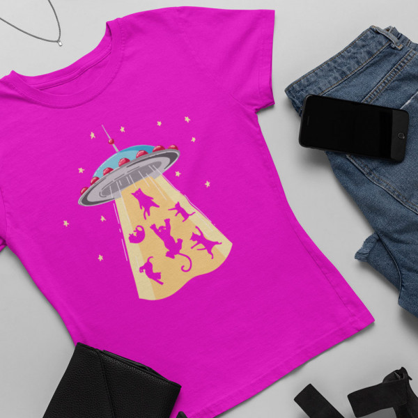Tricou pentru femei "Crazy cats" Tricou pentru femei "Crazy cats"