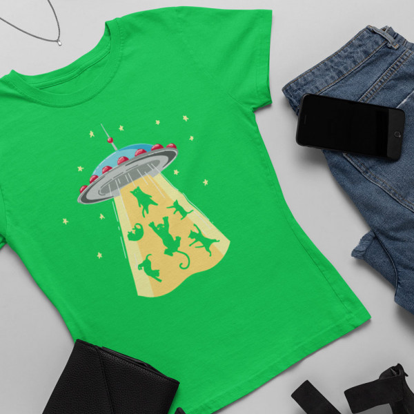 Tricou pentru femei "Crazy cats" Tricou pentru femei "Crazy cats"