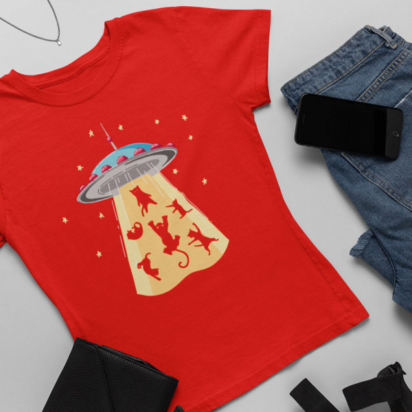 Tricou pentru femei "Crazy cats" Tricou pentru femei "Crazy cats"