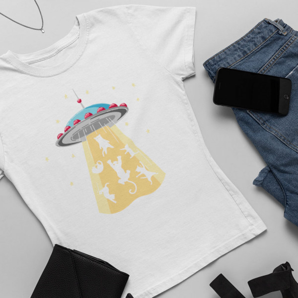 Tricou pentru femei "Crazy cats" Tricou pentru femei "Crazy cats"