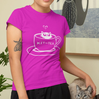 Tricou pentru femei "KIT-TEA"