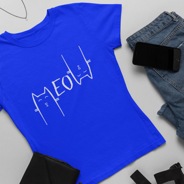 Tricou pentru femei "MEOW"
