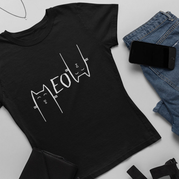 Tricou pentru femei "MEOW"