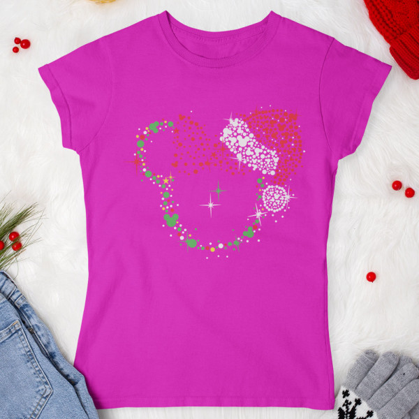 Tricou pentru femei "Minnie Christmas" Tricou pentru femei "Minnie Christmas"
