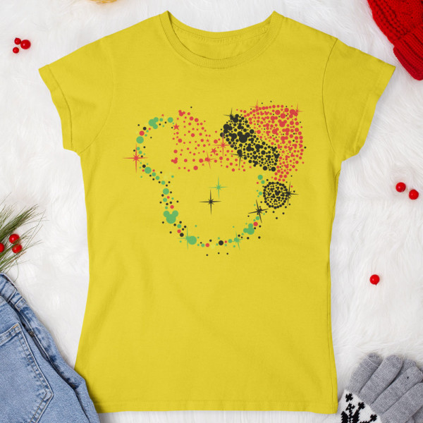 Tricou pentru femei "Minnie Christmas" Tricou pentru femei "Minnie Christmas"