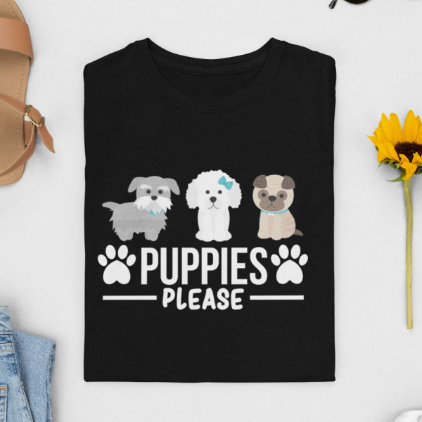 Tricou pentru femei "Puppies"