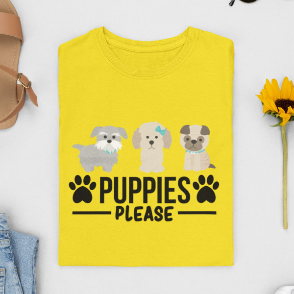 Tricou pentru femei "Puppies"