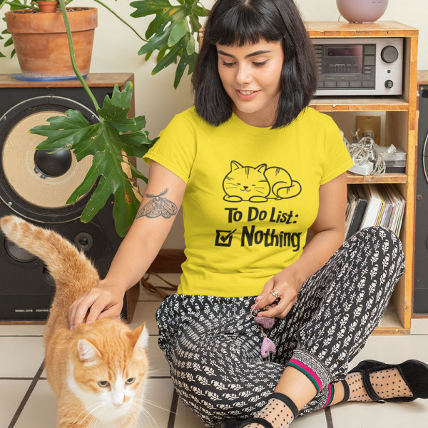 Tricou pentru femei "The list"