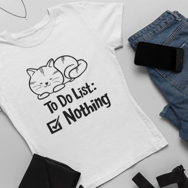 Tricou pentru femei "The list"
