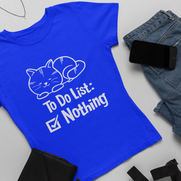 Tricou pentru femei "The list"