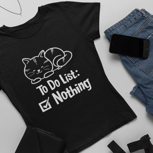 Tricou pentru femei "The list"