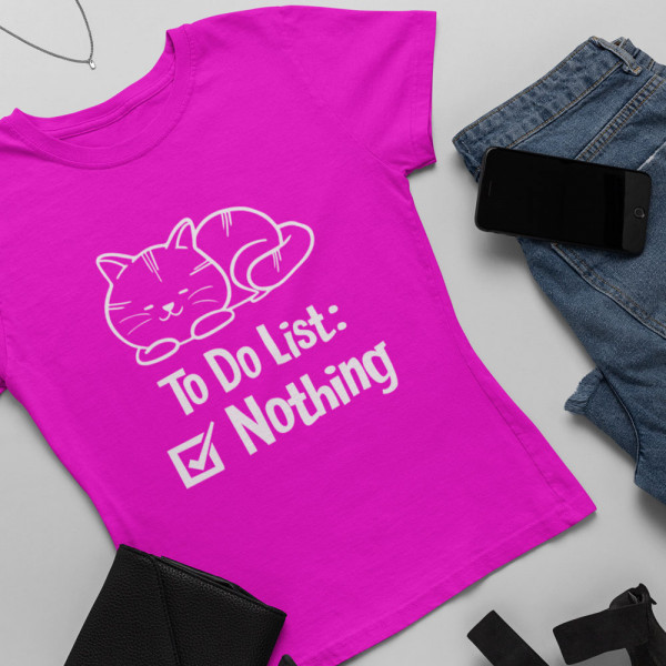 Tricou pentru femei "The list"