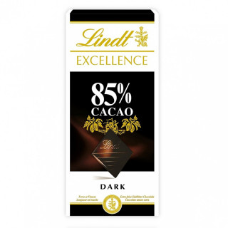 LINDT EXCELLENCE ciocolată neagră (85%), 100g