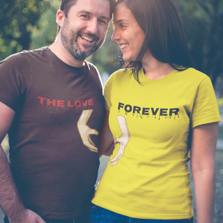 Set de tricouri "The Love forever"