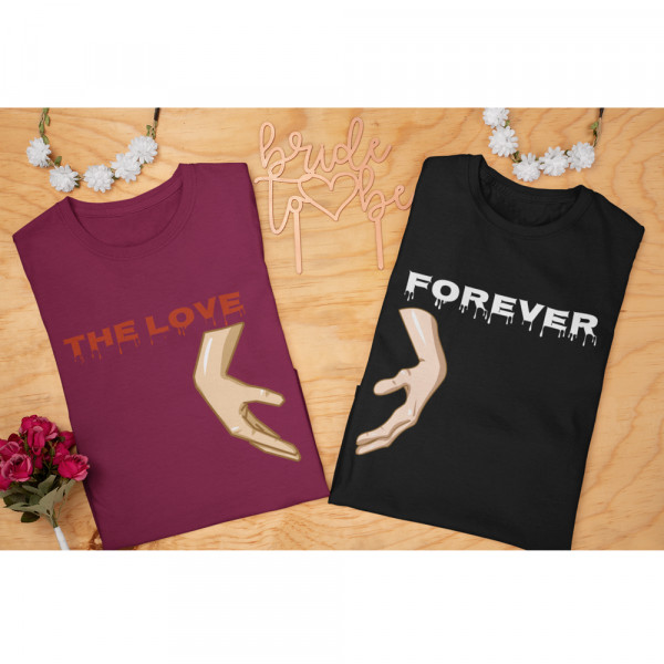 Set de tricouri "The Love forever" Set de tricouri "The Love forever"