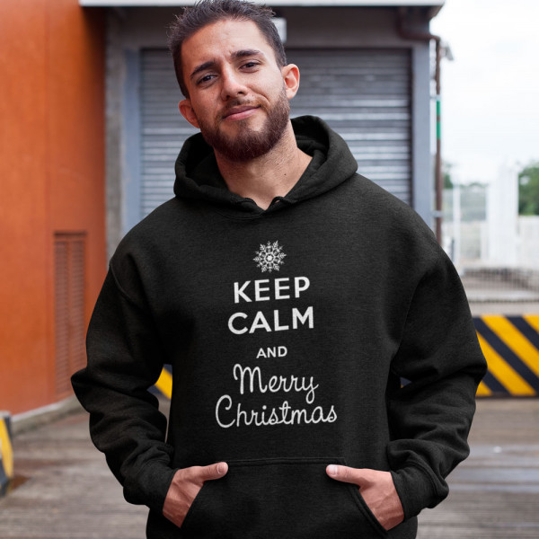 Hanorac "Keep calm Merry Christmas" Hanorac "Keep calm Merry Christmas"